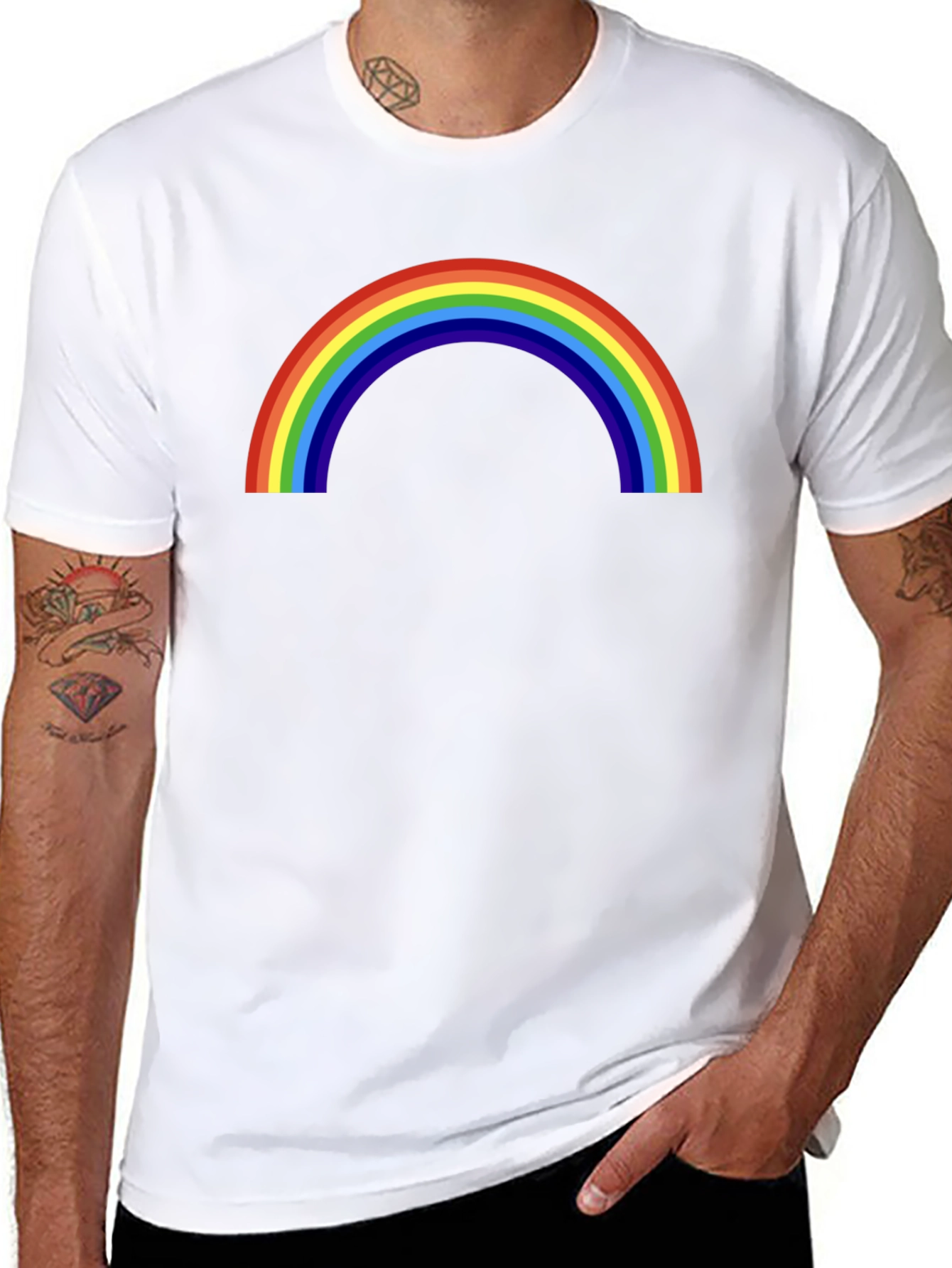 Rainbow Graphic T-Shirt - Pride & Joy