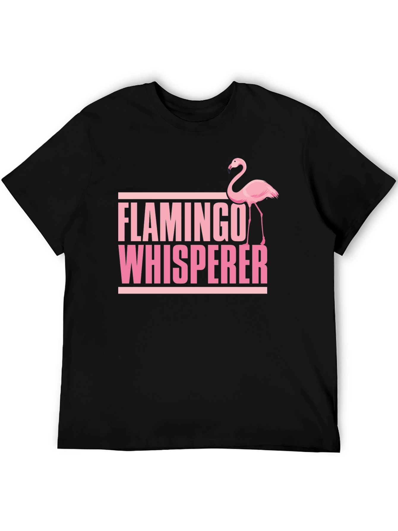 Flamingo Whisperer T-Shirt: Fun Graphic Tee