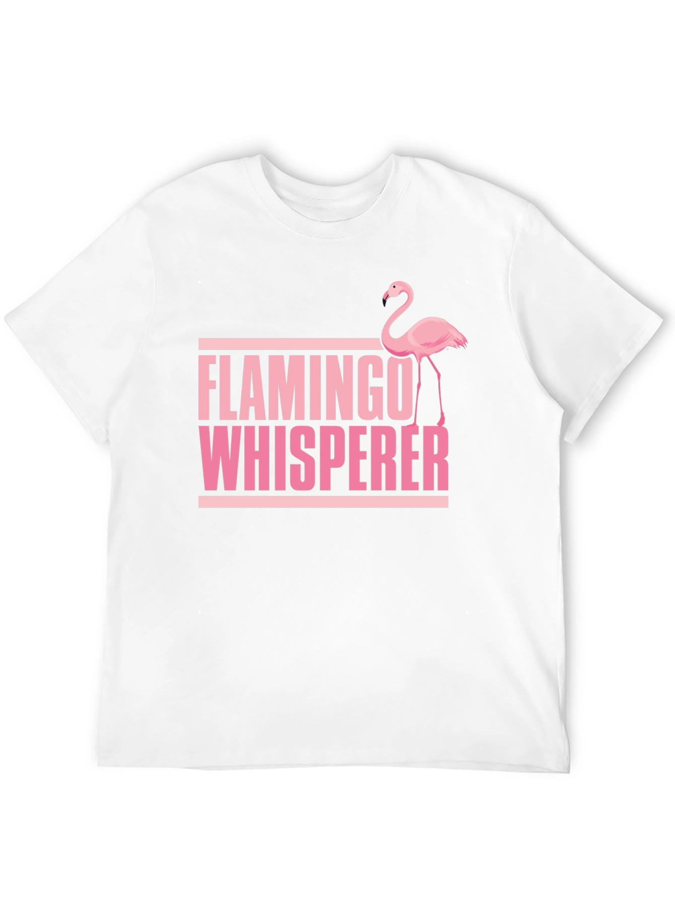 Flamingo Whisperer T-Shirt: Fun Graphic Tee