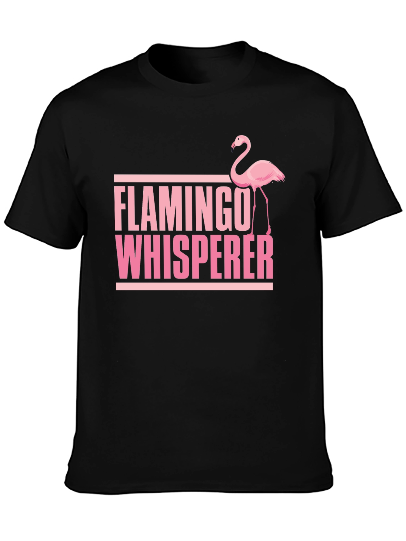 Flamingo Whisperer T-Shirt: Fun Graphic Tee