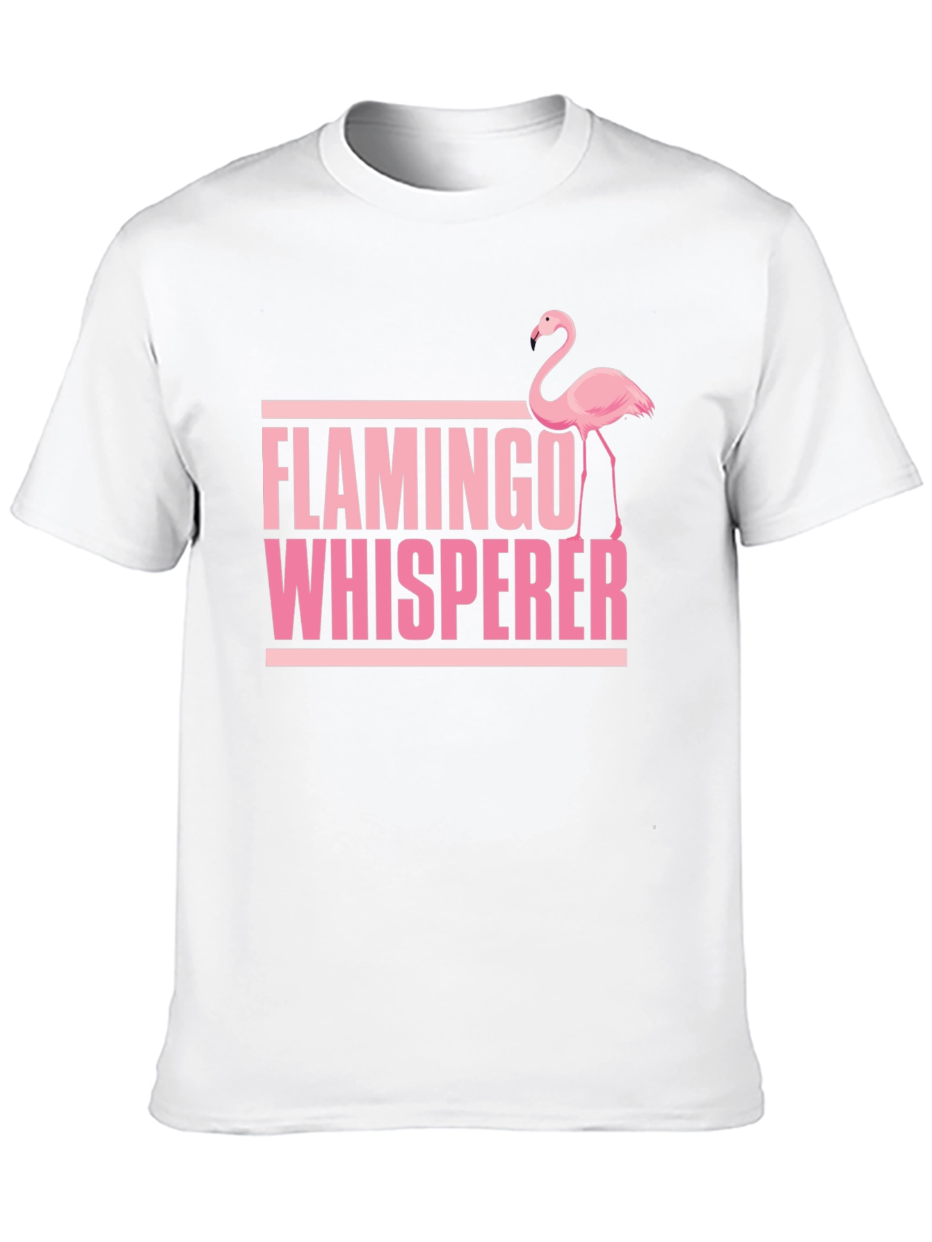 Flamingo Whisperer T-Shirt: Fun Graphic Tee