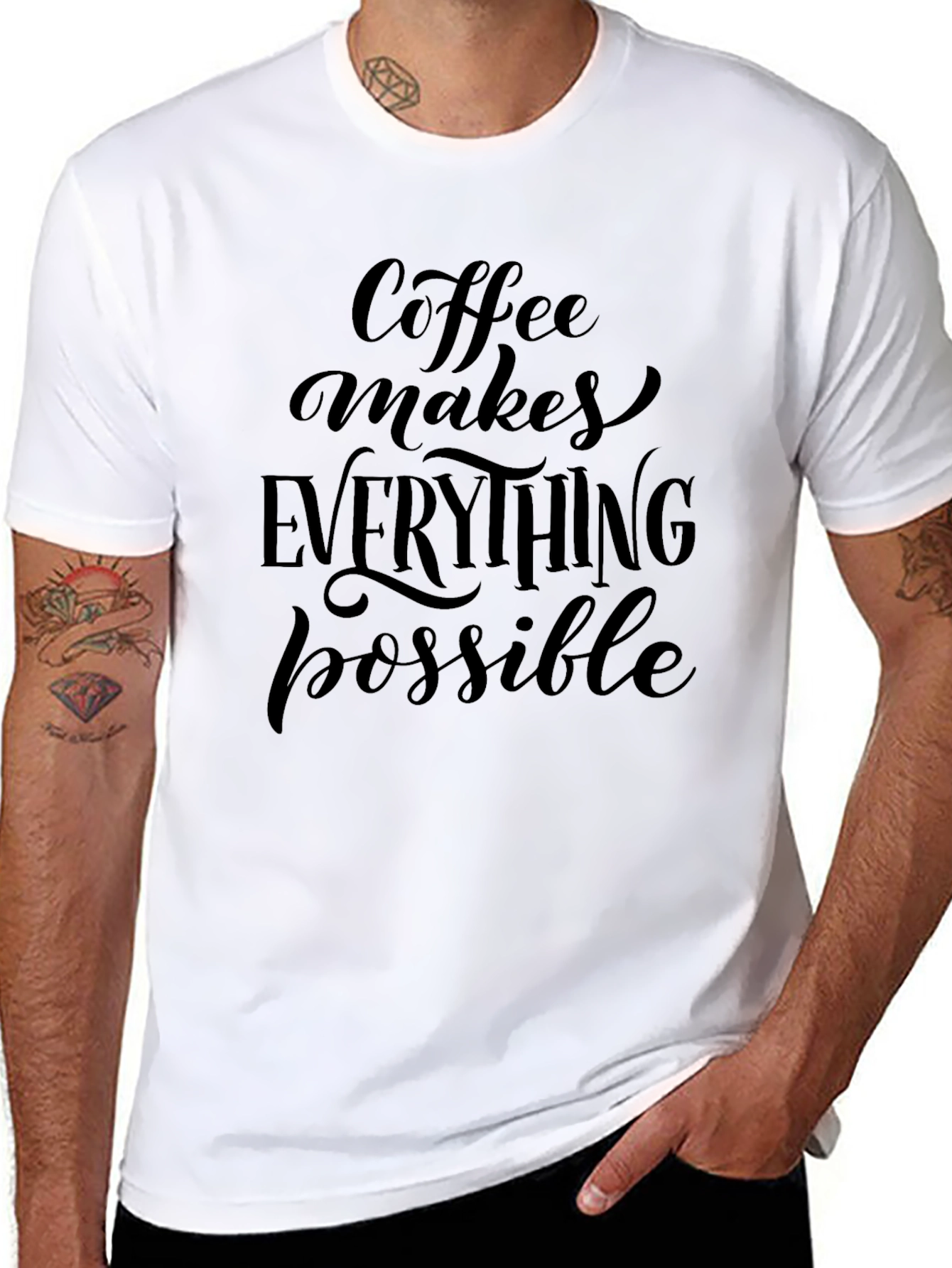 Coffee Makes Everything Possible T-Shirt
