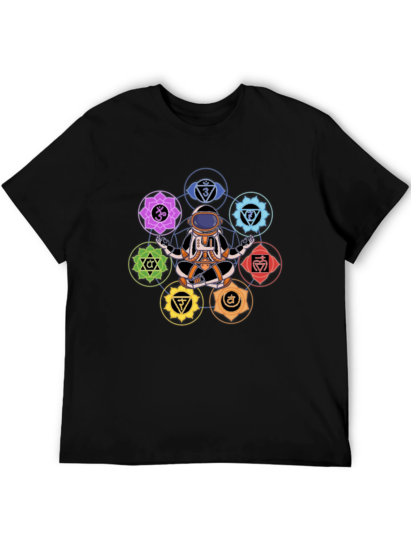 Astronaut Chakra T-Shirt - Meditating in Space!