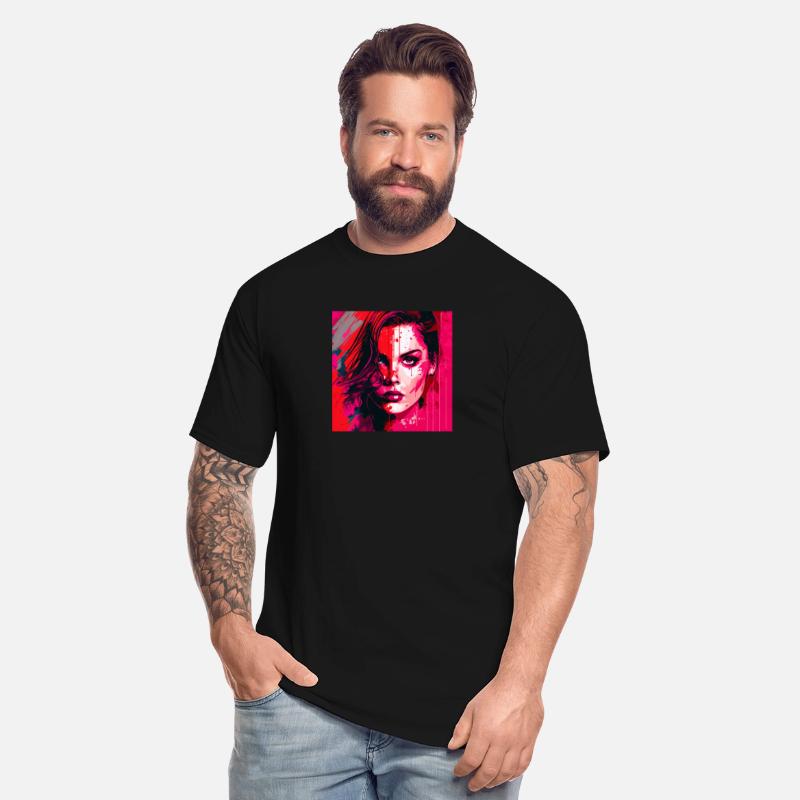 Fierce Femininity A Pop Art Portrait T-Shirt
