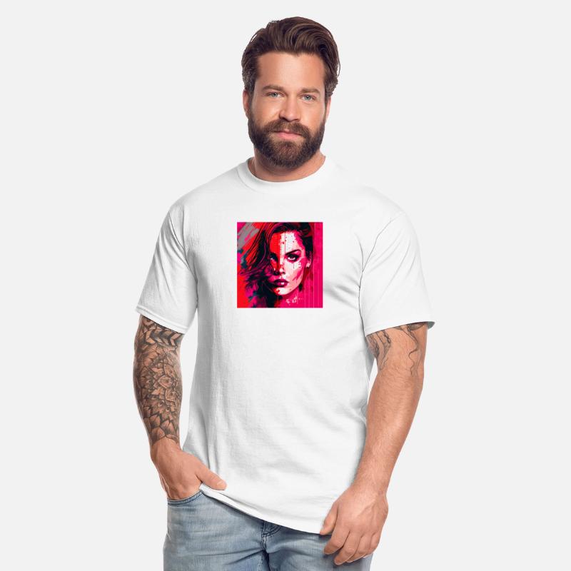 Fierce Femininity A Pop Art Portrait T-Shirt