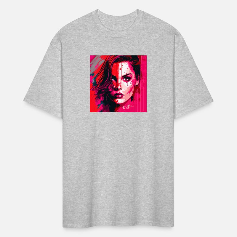 Fierce Femininity A Pop Art Portrait T-Shirt