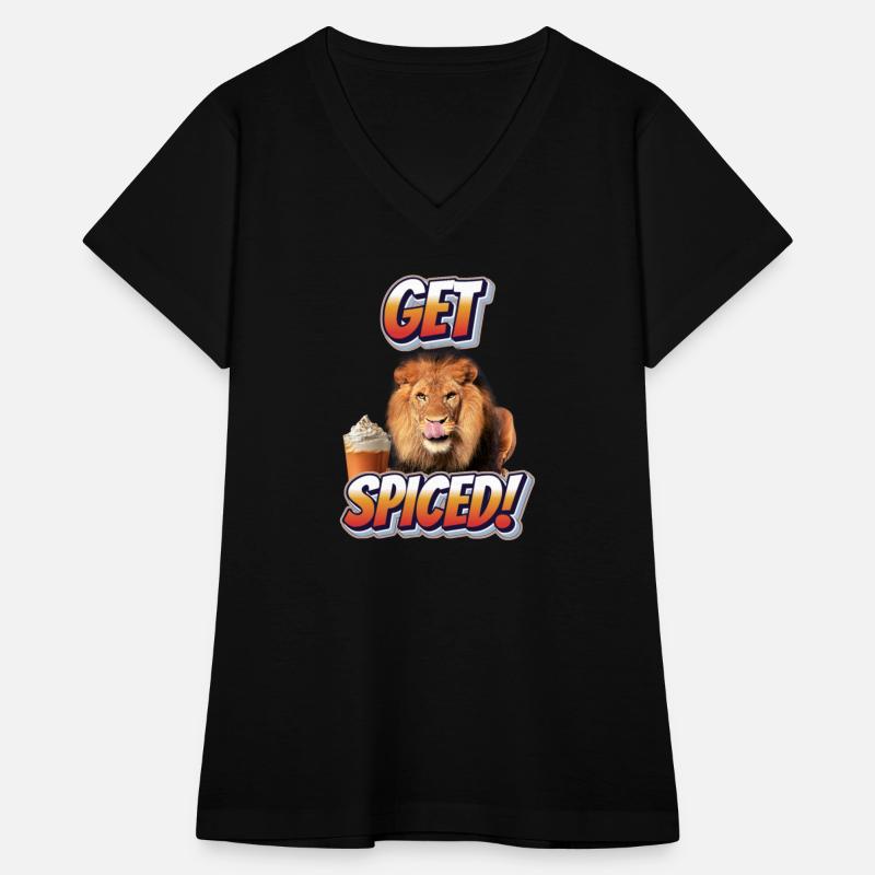 Fierce Lion 'Get Spiced!' Pumpkin Spice Fall Desig
