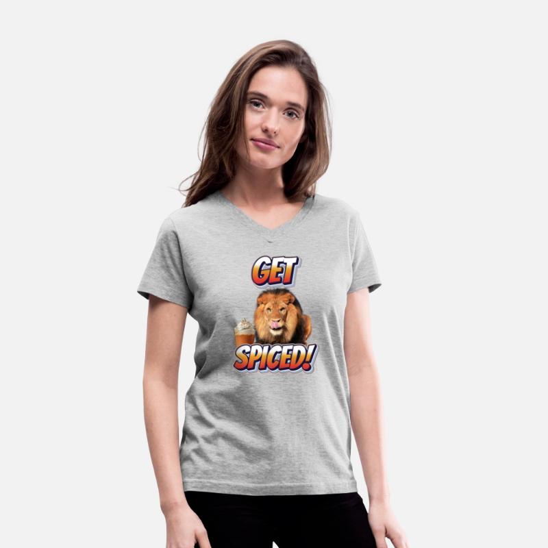 Fierce Lion 'Get Spiced!' Pumpkin Spice Fall Desig