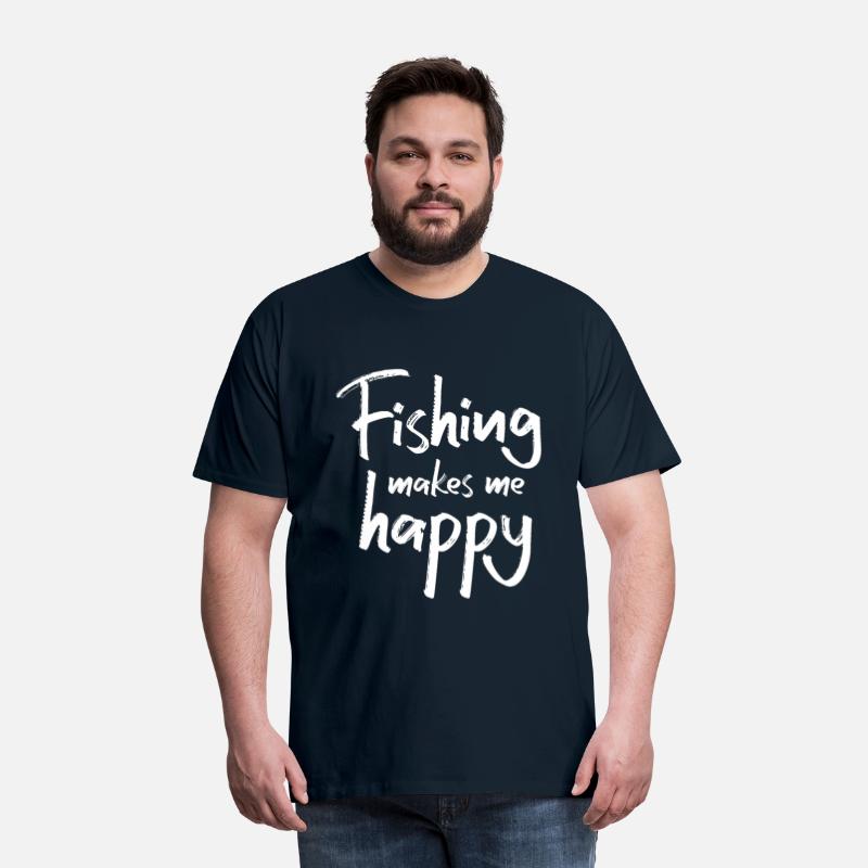 Fishing makes me happy