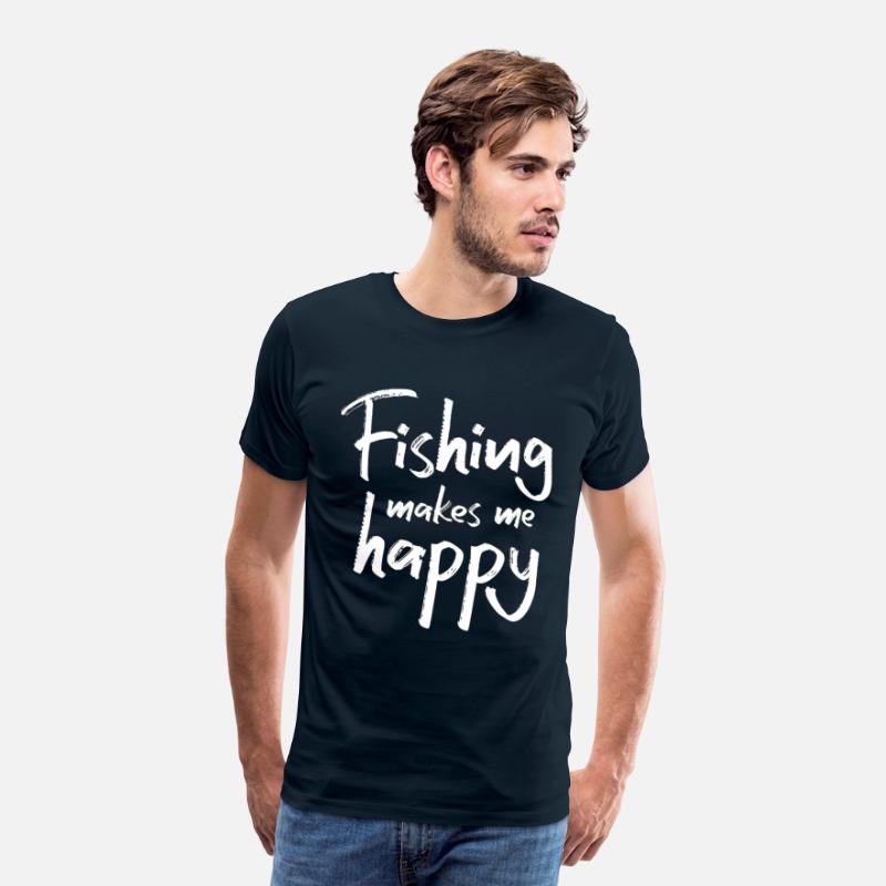 Fishing makes me happy