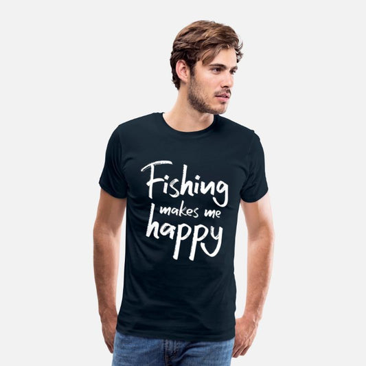Fishing makes me happy