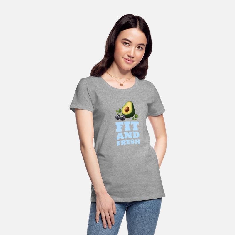 Fit and Fresh Avocado Gym TShirt