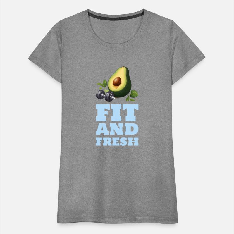 Fit and Fresh Avocado Gym TShirt
