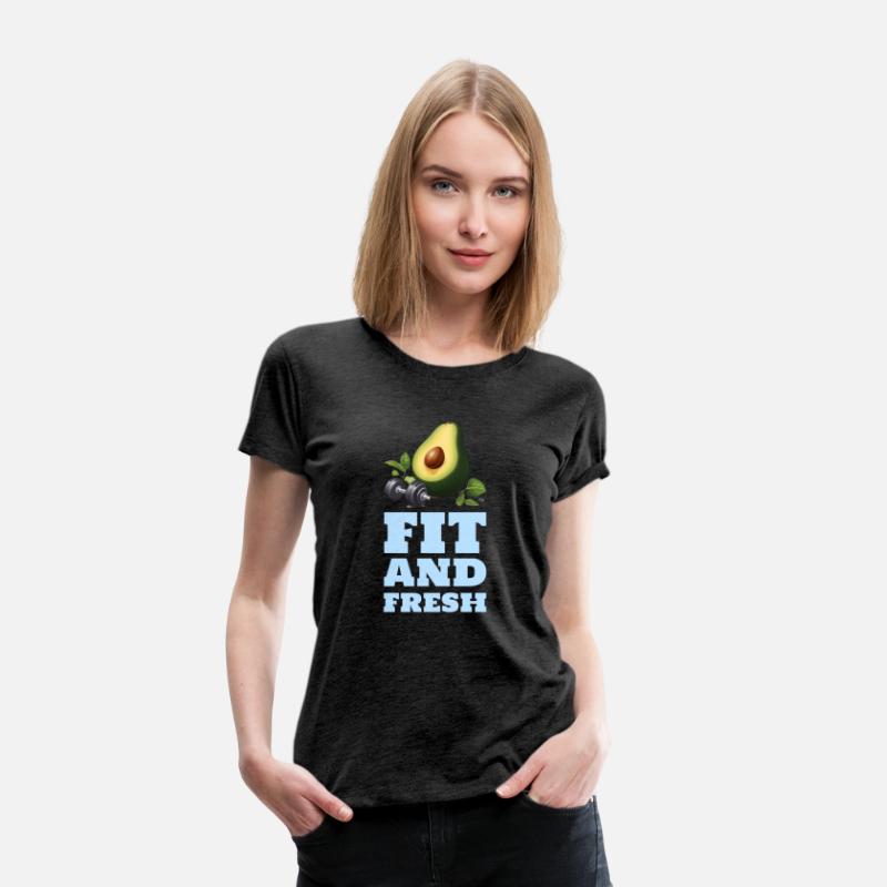 Fit and Fresh Avocado Gym TShirt