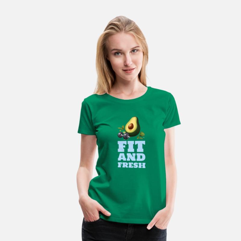 Fit and Fresh Avocado Gym TShirt