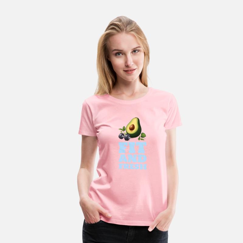 Fit and Fresh Avocado Gym TShirt
