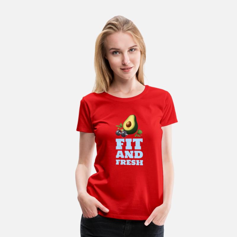 Fit and Fresh Avocado Gym TShirt
