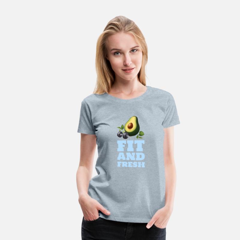 Fit and Fresh Avocado Gym TShirt