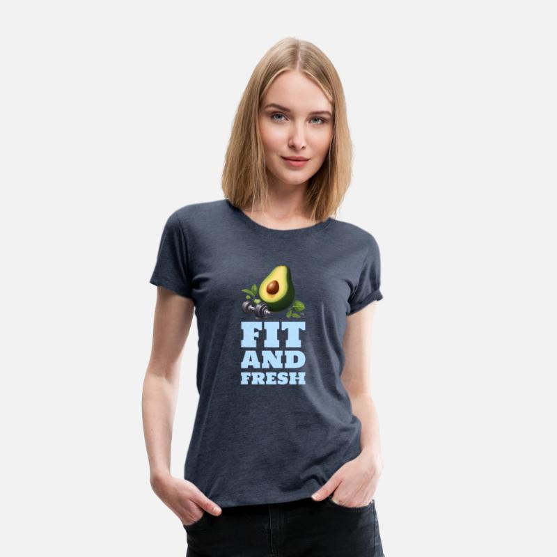 Fit and Fresh Avocado Gym TShirt