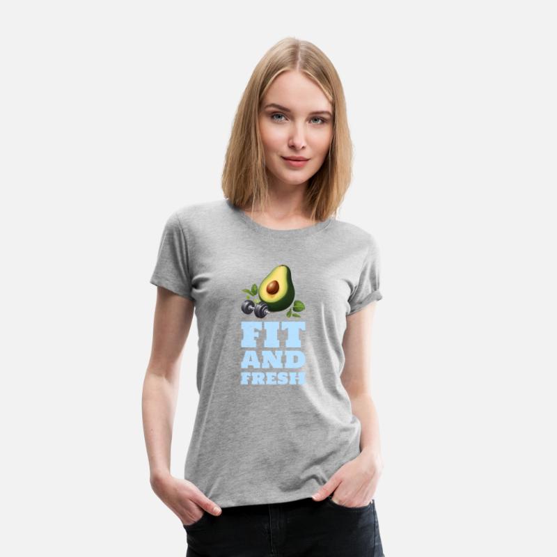 Fit and Fresh Avocado Gym TShirt