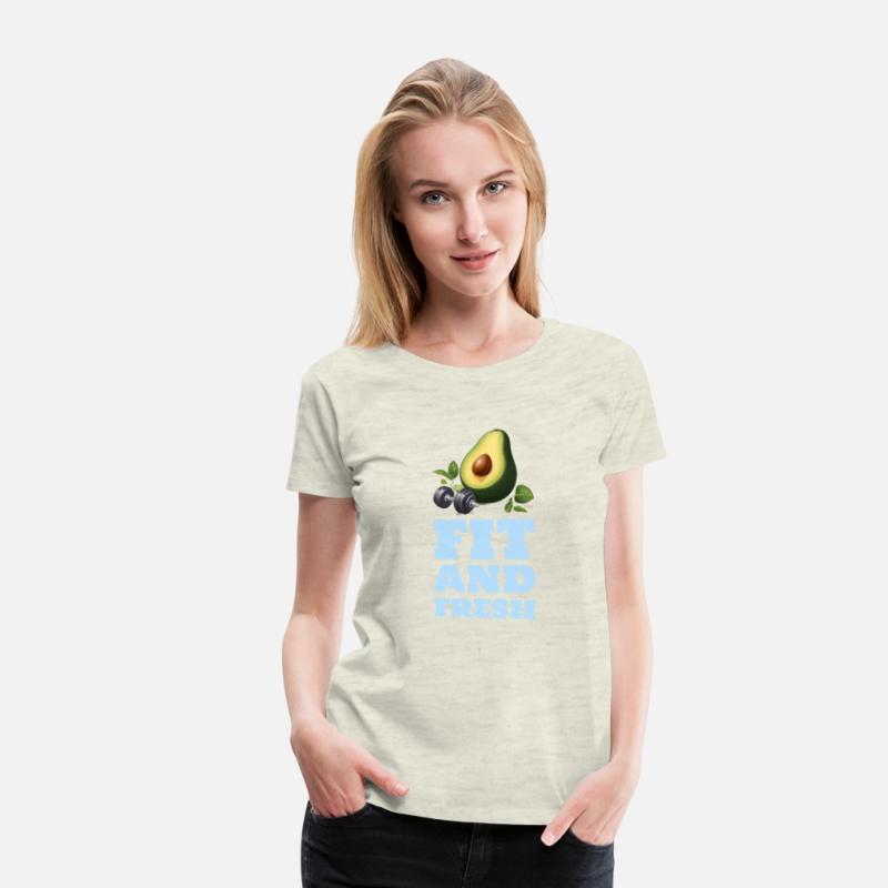 Fit and Fresh Avocado Gym TShirt