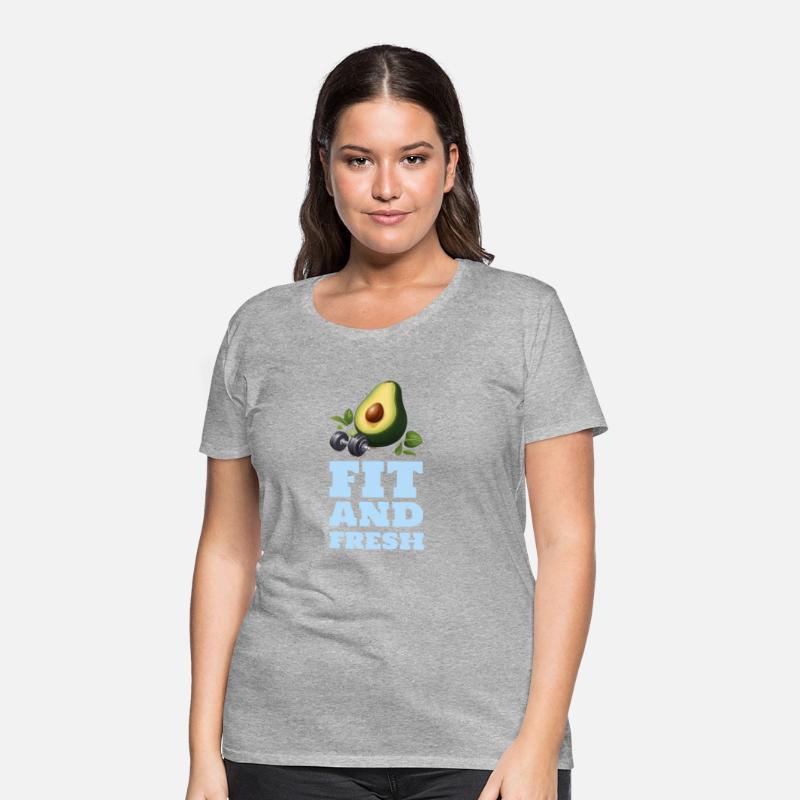 Fit and Fresh Avocado Gym TShirt