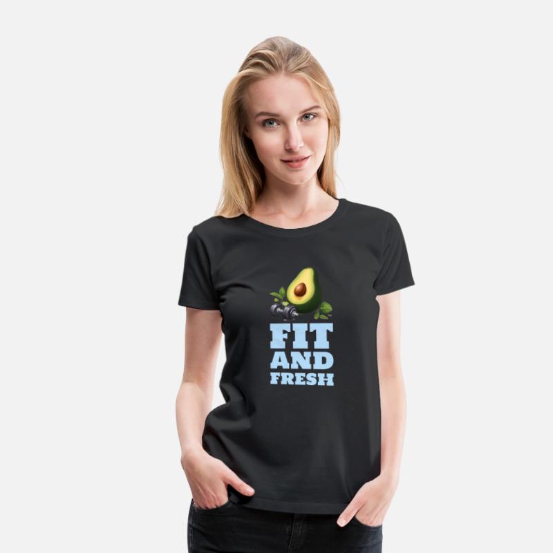 Fit and Fresh Avocado Gym TShirt