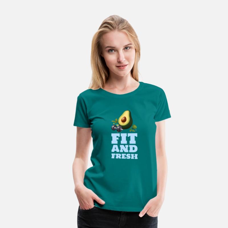 Fit and Fresh Avocado Gym TShirt