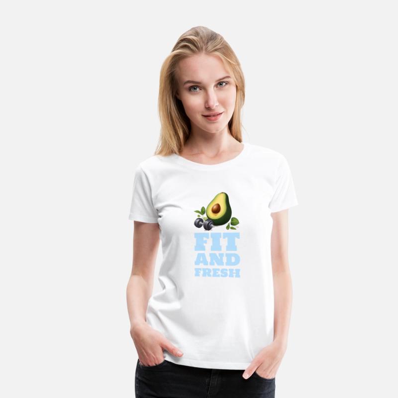 Fit and Fresh Avocado Gym TShirt