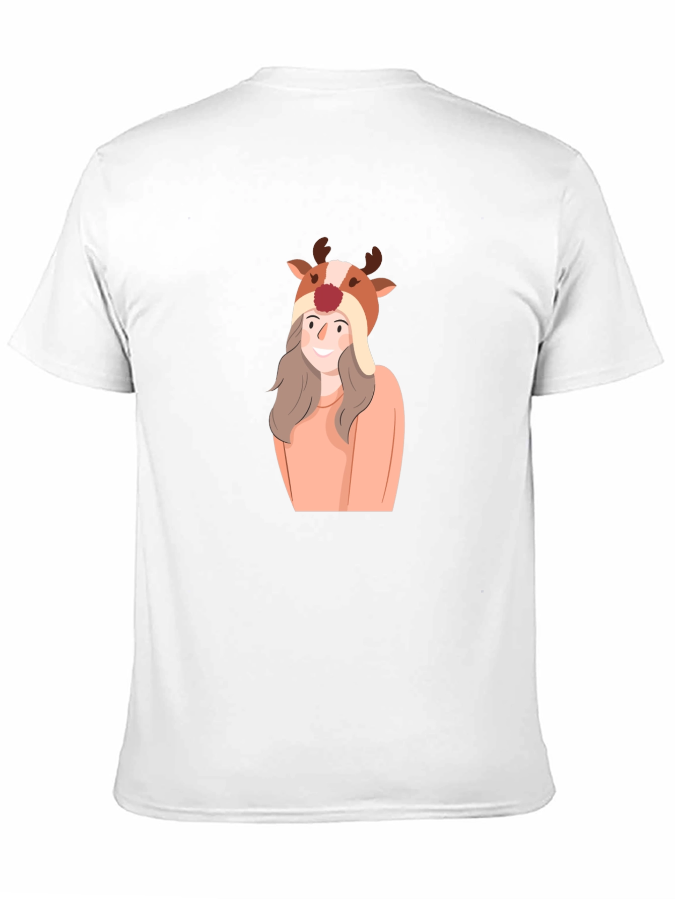 Reindeer Girl T-Shirt - Holiday Cheer