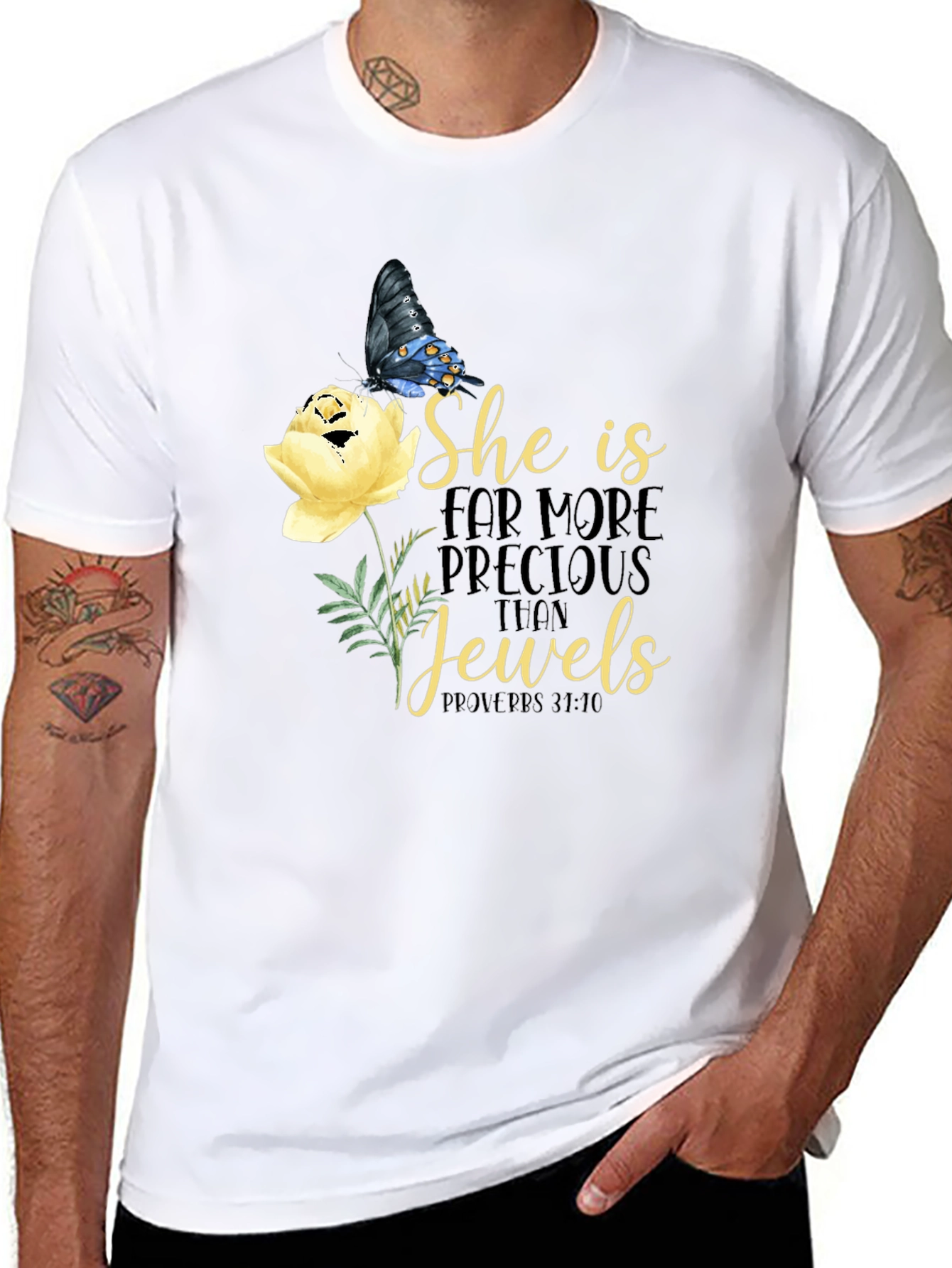She is More Precious Than Jewels T-Shirt