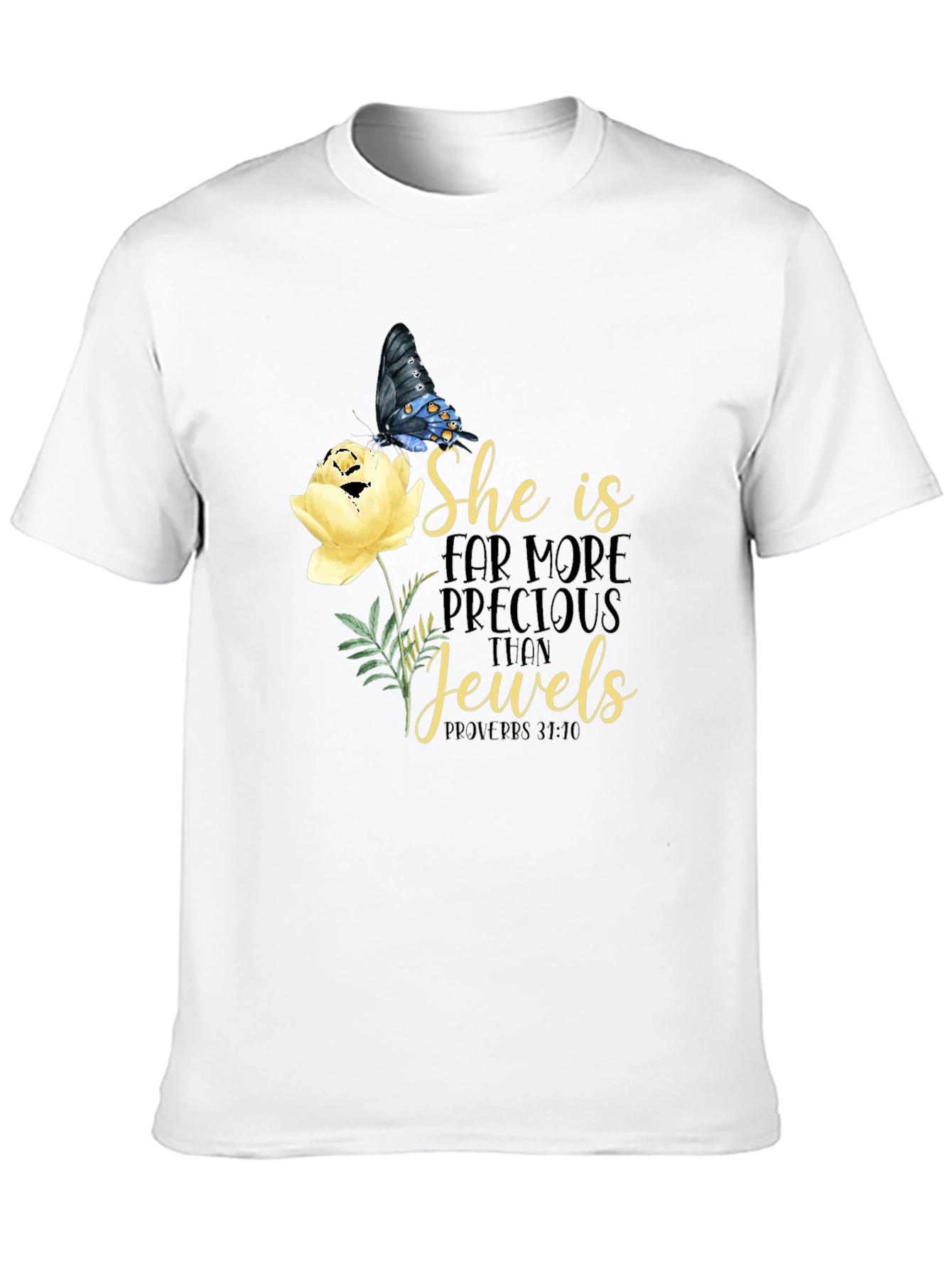 She is More Precious Than Jewels T-Shirt