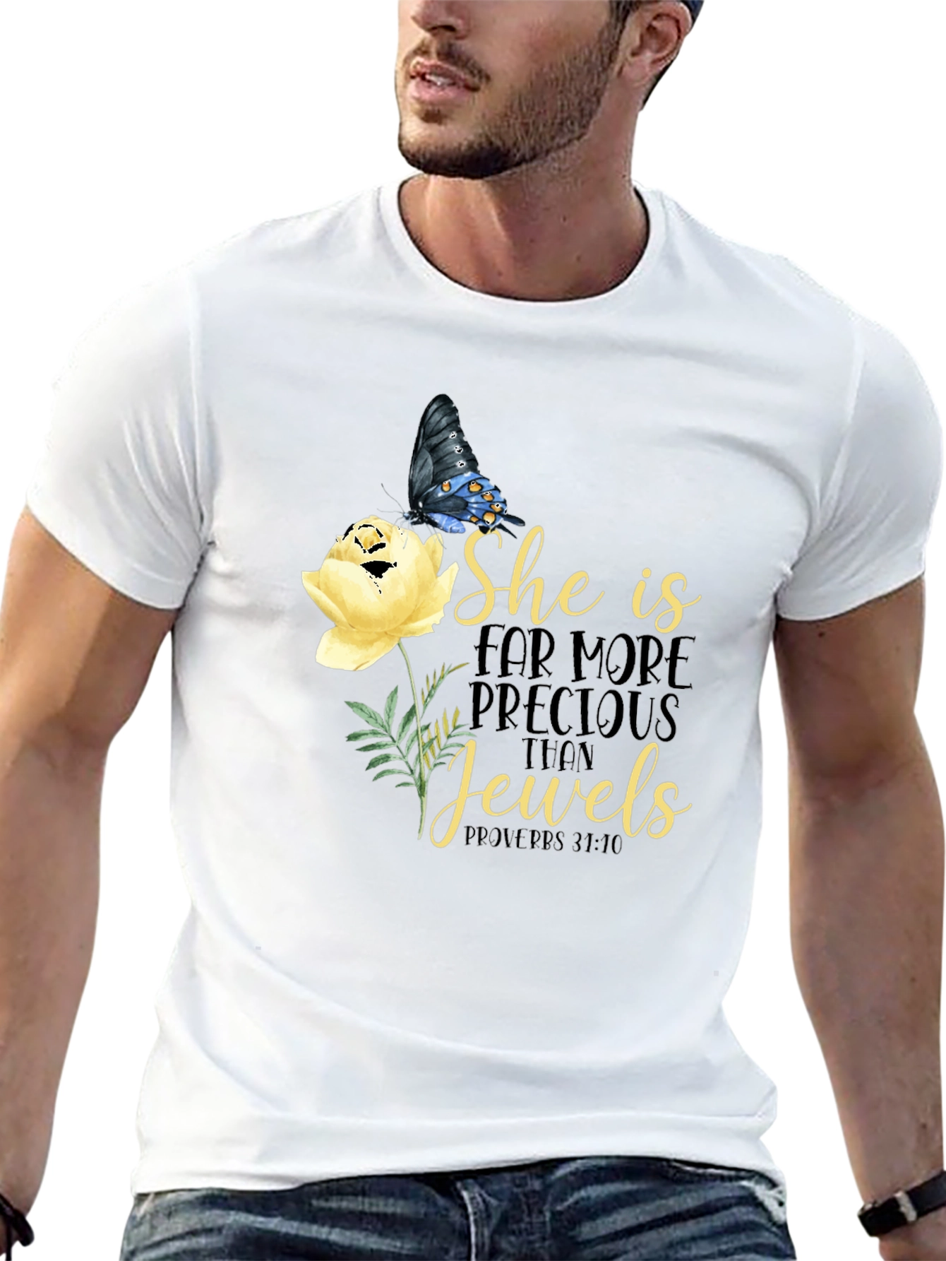 She is More Precious Than Jewels T-Shirt