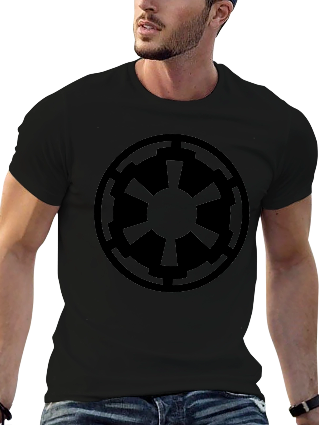 Star Wars Imperial Symbol T-Shirt - Black
