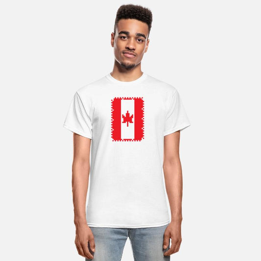 Flag of Canada - Pixel Post Stamp