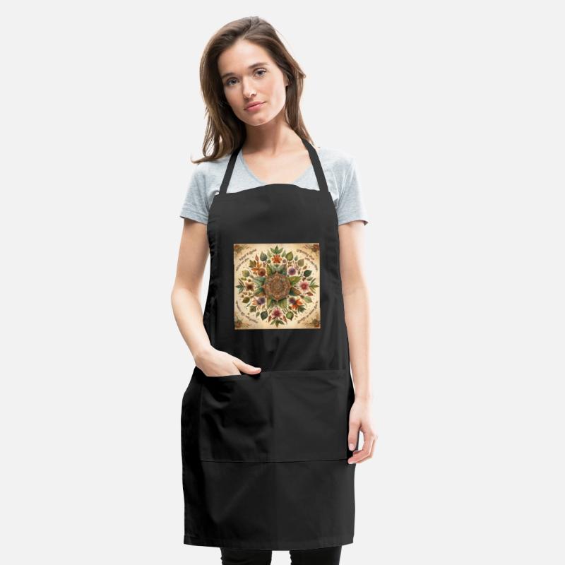 Floral Mandala with Sanskrit Inscriptions