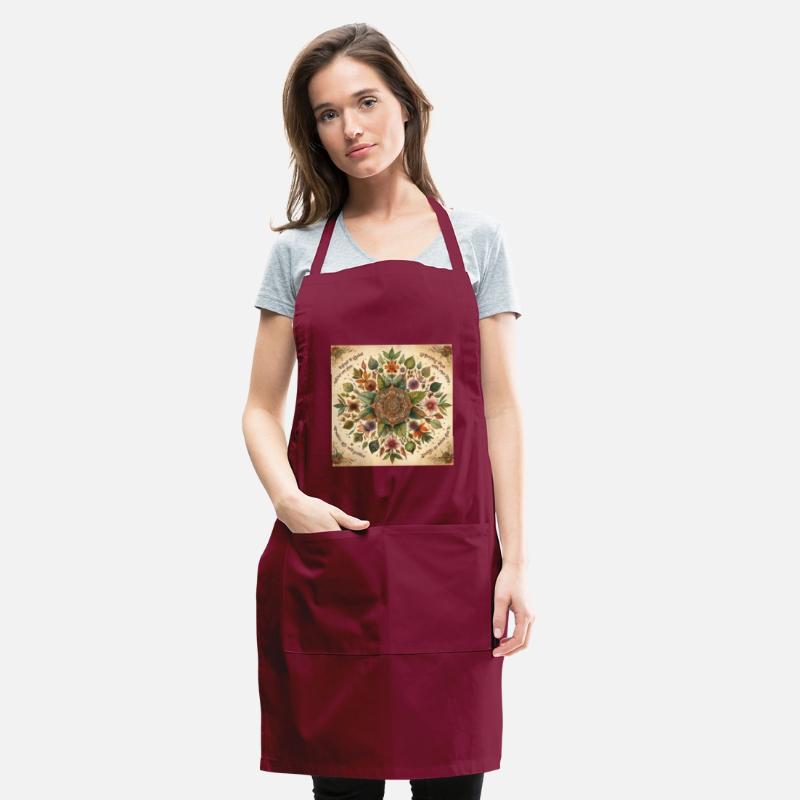 Floral Mandala with Sanskrit Inscriptions