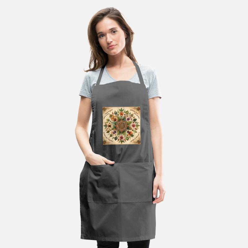 Floral Mandala with Sanskrit Inscriptions