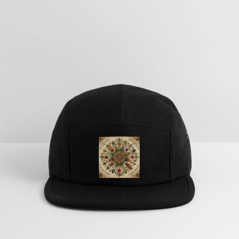 Floral Mandala with Sanskrit Inscriptions