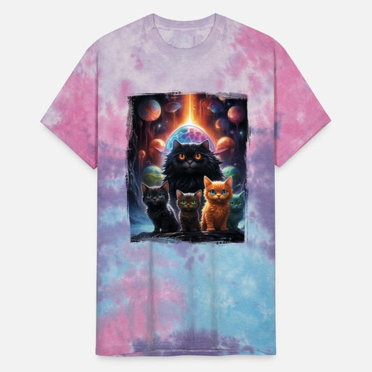 Fluffy Kitten Planet Decors Feline Animal Alien