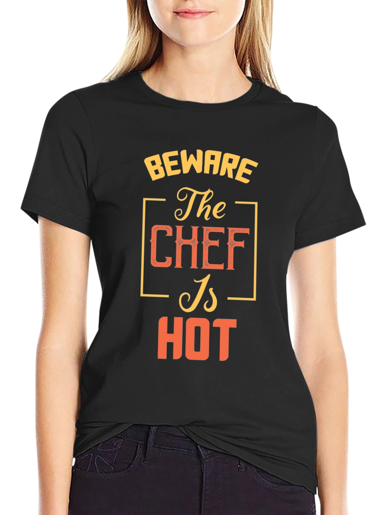 Beware The Chef Is Hot T-Shirt