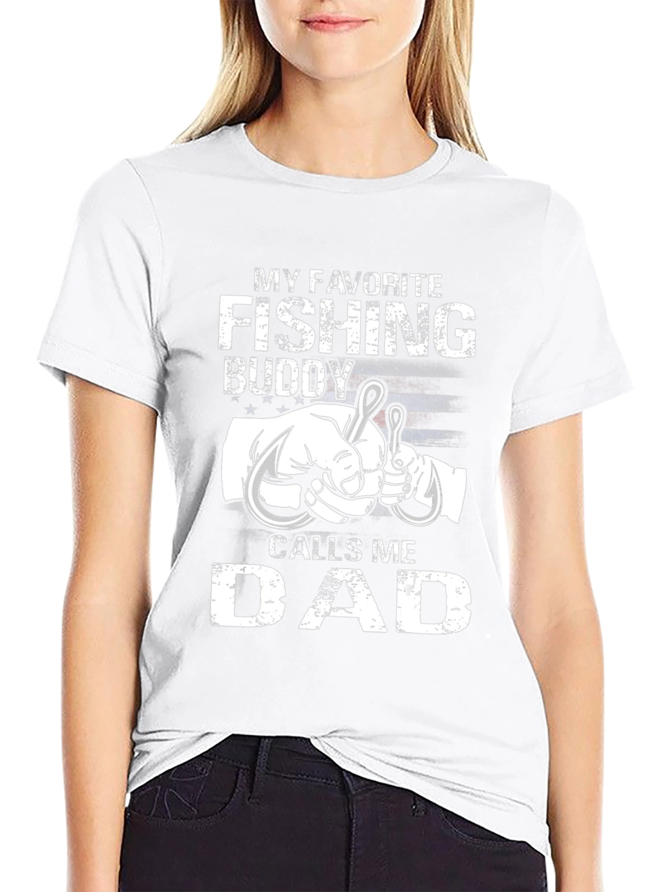 Fishing Buddy Dad T-Shirt