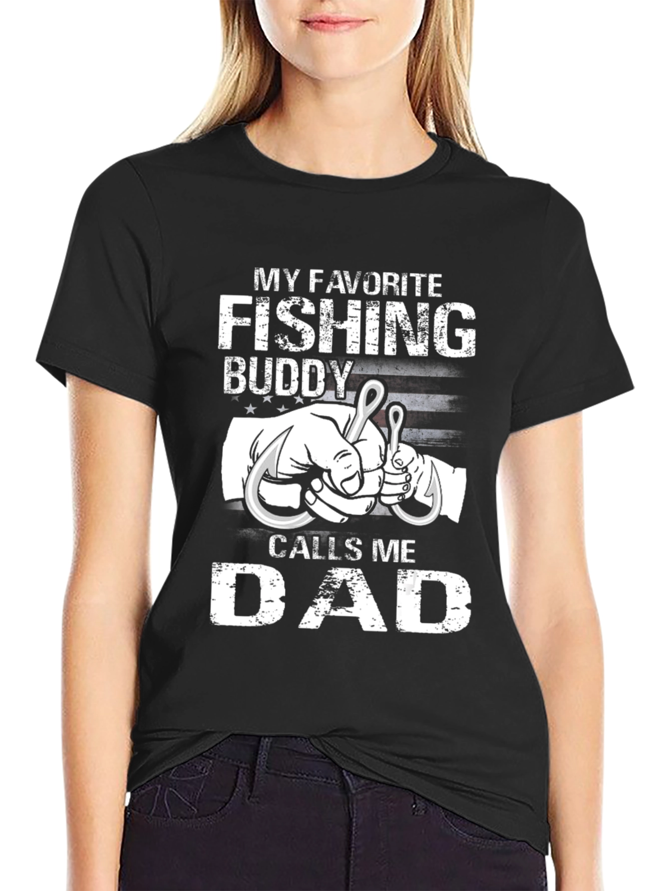 Fishing Buddy Dad T-Shirt