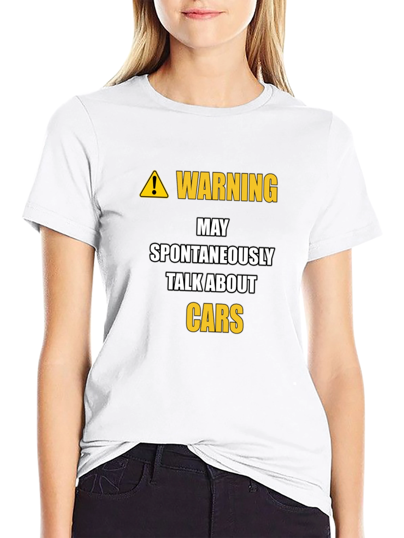 Warning: May Spontaneously Talk About Cars T-Shirt