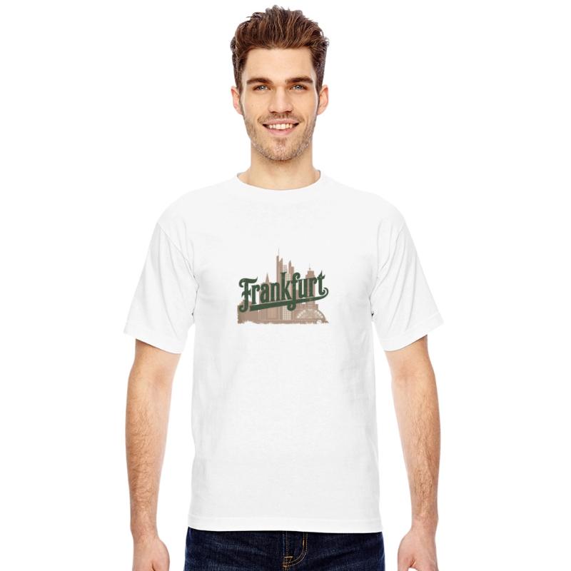 Frankfurt Skyline Urban Charm Graphic with