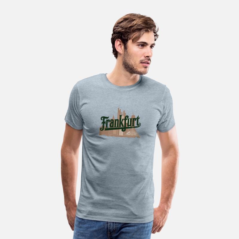 Frankfurt Skyline Urban Charm Graphic with