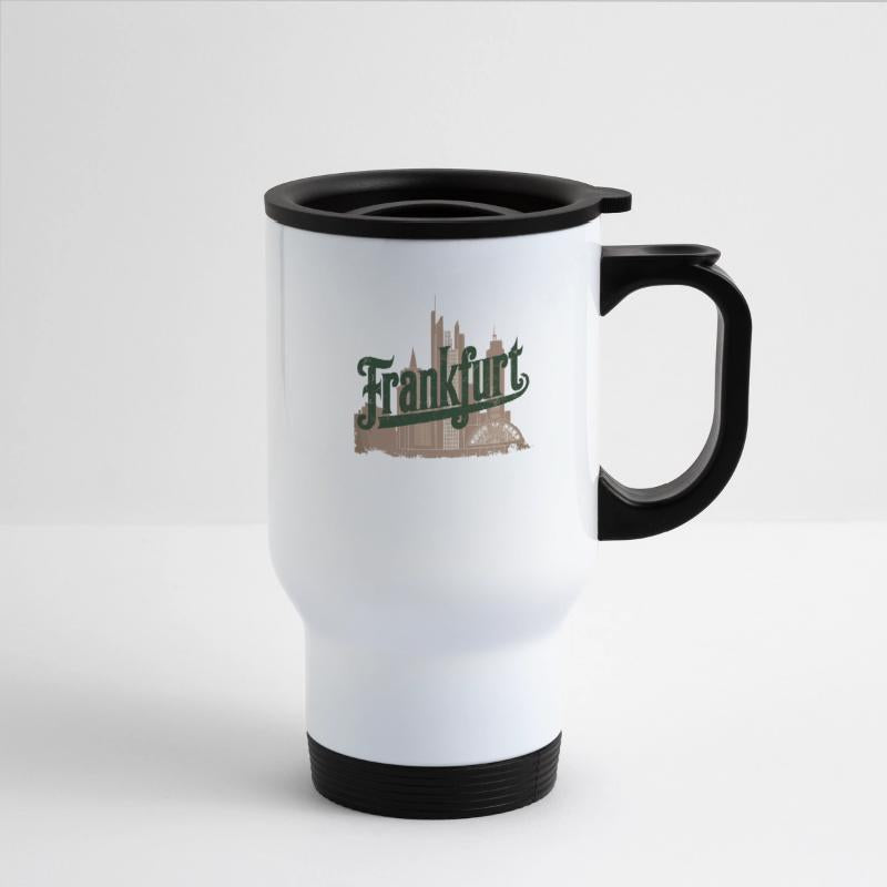 Frankfurt Skyline Urban Charm Graphic with