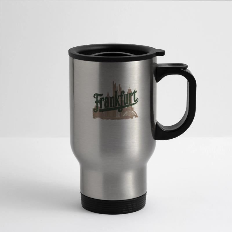 Frankfurt Skyline Urban Charm Graphic with