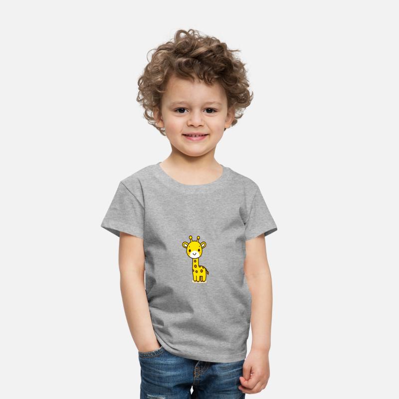 Friendly Stick Figure Giraffe