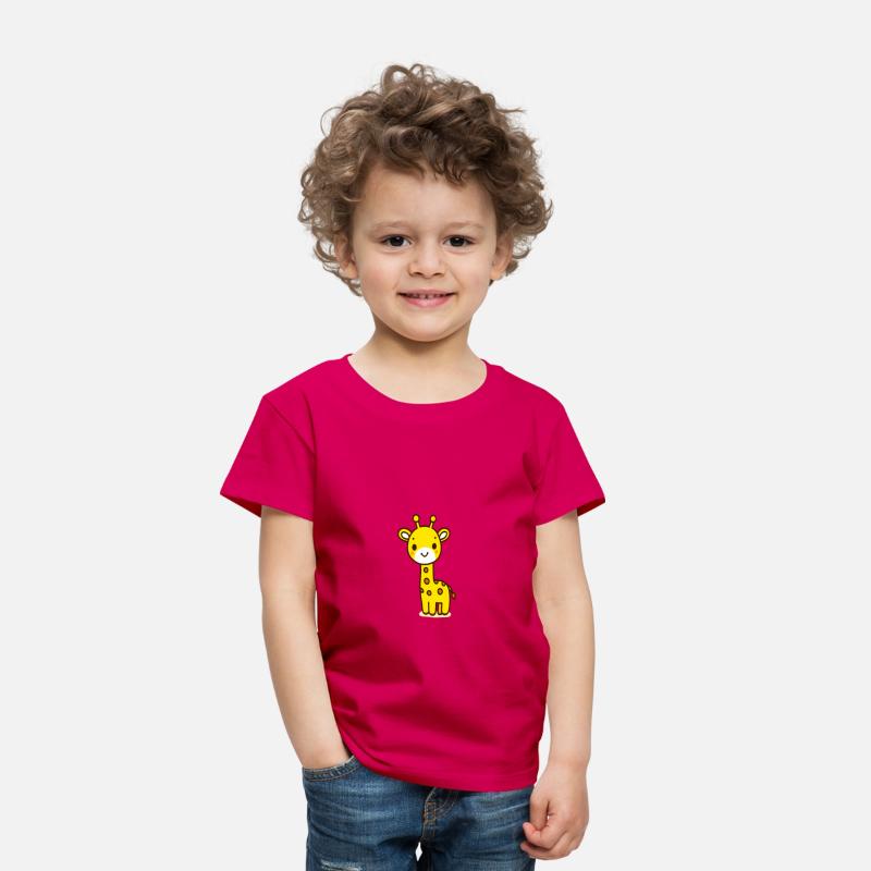 Friendly Stick Figure Giraffe